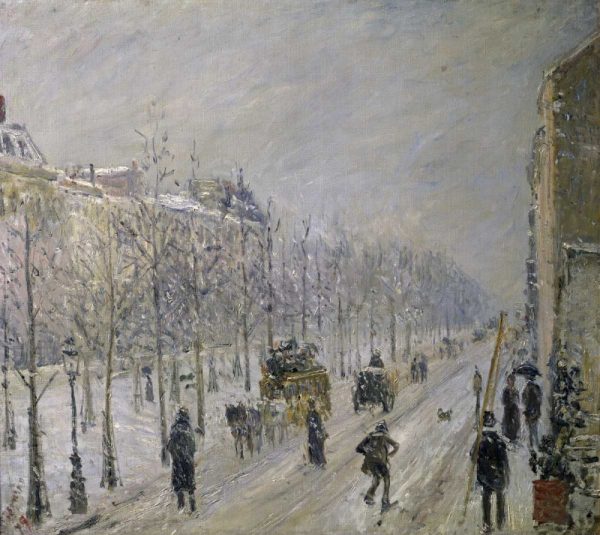 The Effect of Snow on the Boulevards Appearance