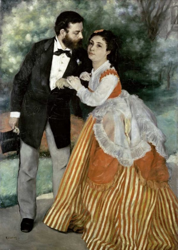 Alfred Sisley and His Wife