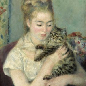 Woman with a Cat