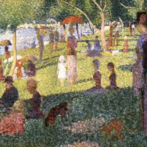 Sunday Afternoon On The Island of La Grande Jatte - Study