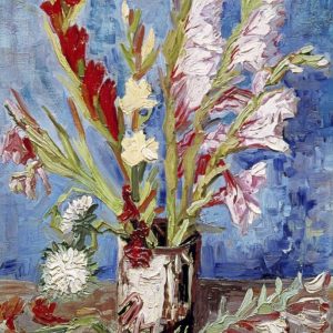 Vase With Gladioli