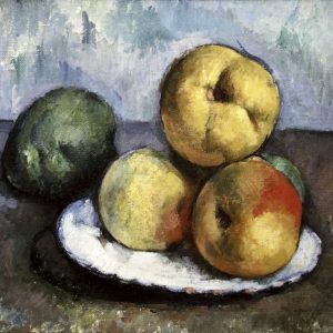 Still Life with Apples and Peaches