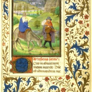 The Flight into Egypt : Book of Hours - Detail