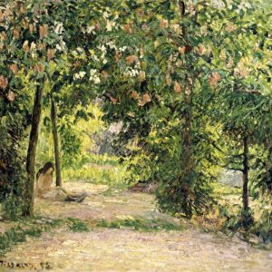 The Garden in Springtime at Eragny