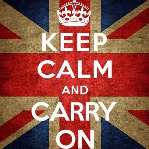 Keep Calm and Carry On - Union Jack