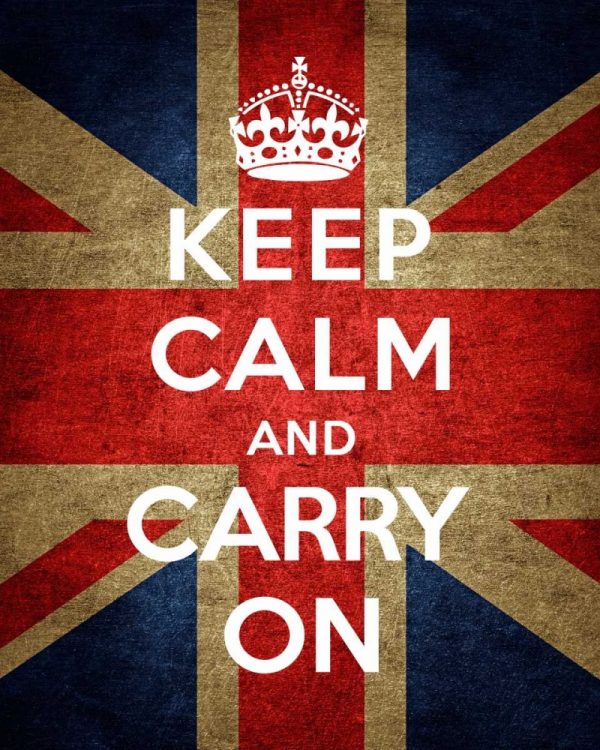 Keep Calm and Carry On - Union Jack