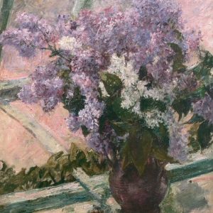 Lilacs In A Window 1880