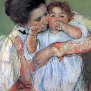 Little Anne Sucking Her Finger 1897