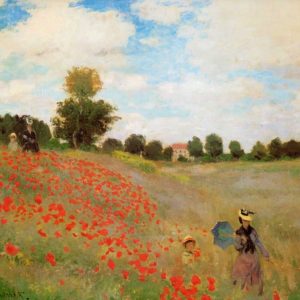 Field Of Poppies - Les Coquelicots 1873