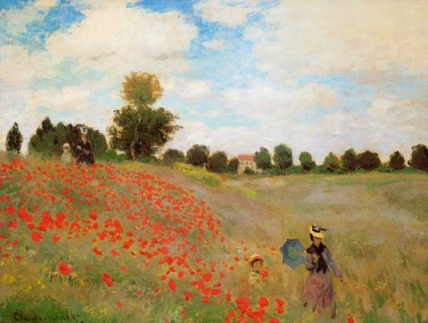 Field Of Poppies - Les Coquelicots 1873