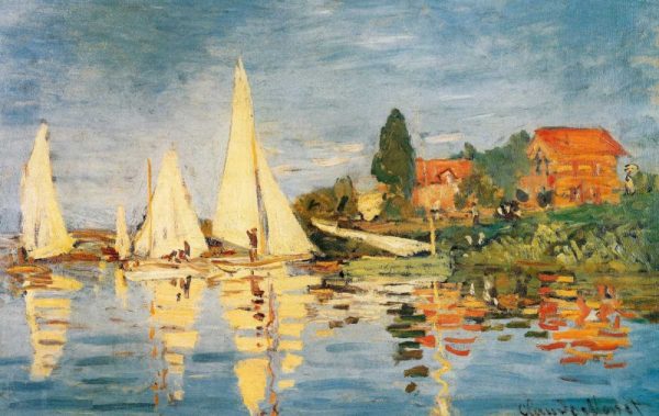 Sailboats At Argenteuil