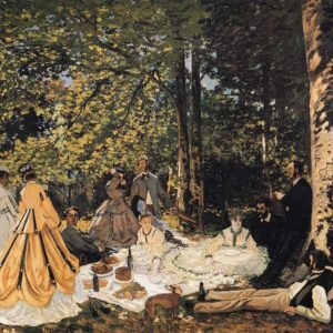 Study For The Picnic Lunch 1865