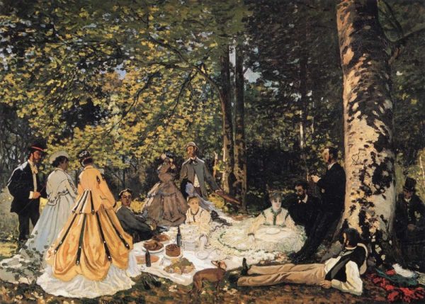 Study For The Picnic Lunch 1865