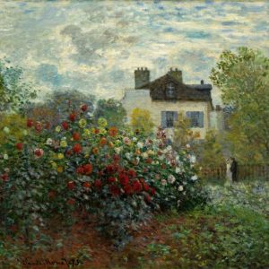 The Artists Garden At Argenteuil