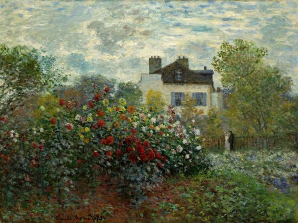 The Artists Garden At Argenteuil