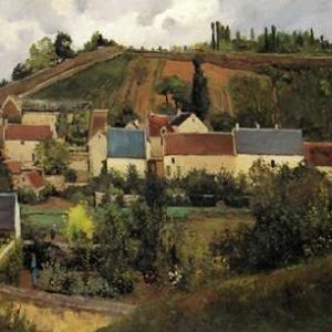 View Of LHermitage Jalais Hills Pontoise 1867