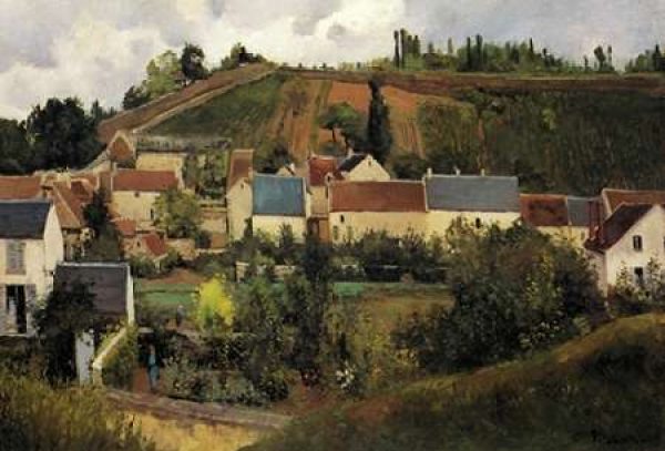 View Of LHermitage Jalais Hills Pontoise 1867