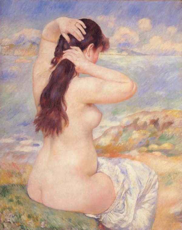 Bather Arranging Her Hair 2