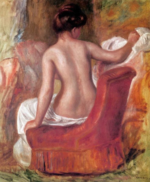 Nude In Chair