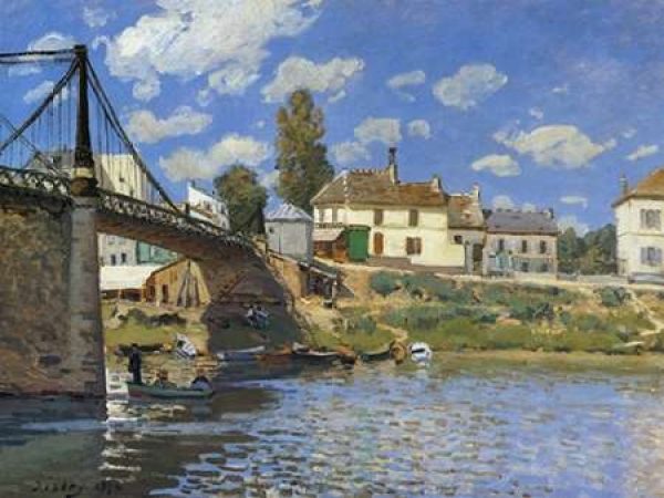 Bridge At Villeneuve La Garenne