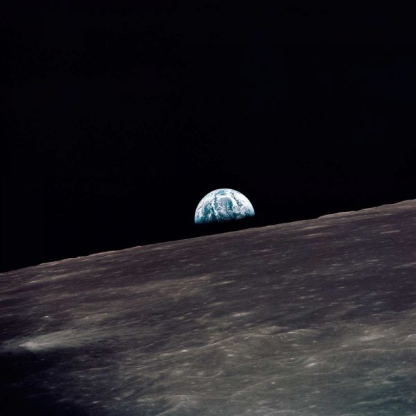 Earthrise, viewed from Apollo 10, 1969