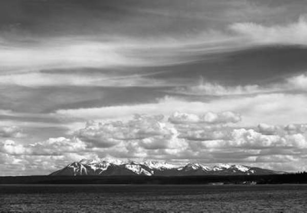 Yellowstone Lake, Mt. Sheridan, Yellowstone National Park, Wyoming, ca. 1941-1942