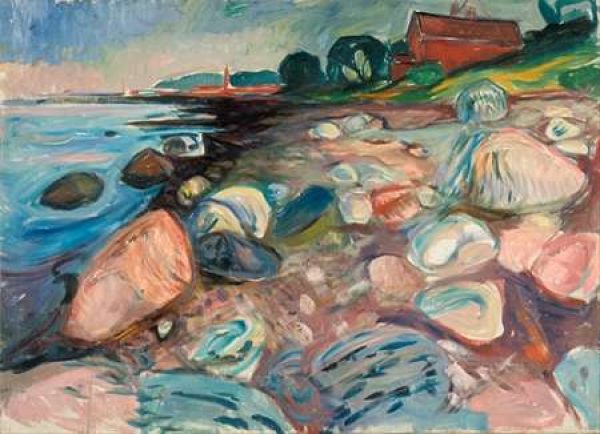 Shore with Red House, 1904