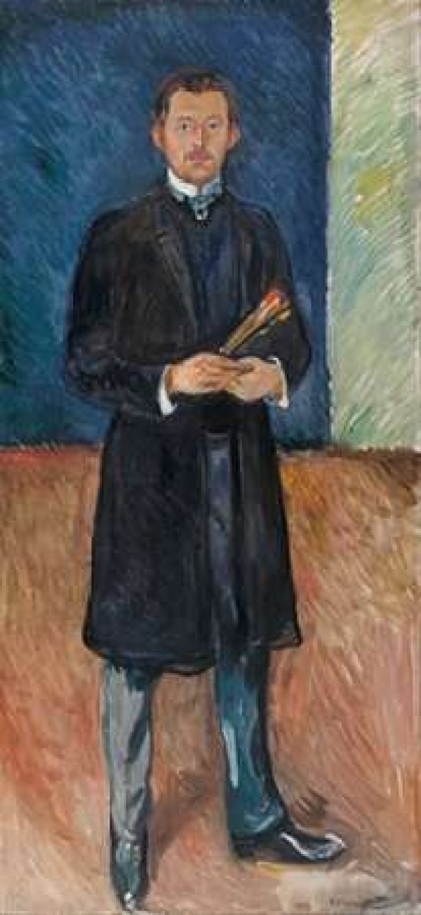 Self-Portrait with Brushes, 1904