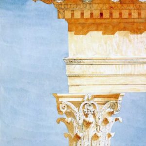 Study of Base, Capital and Entablature