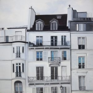 BUILDINGS ALONG THE SEINE RIVER