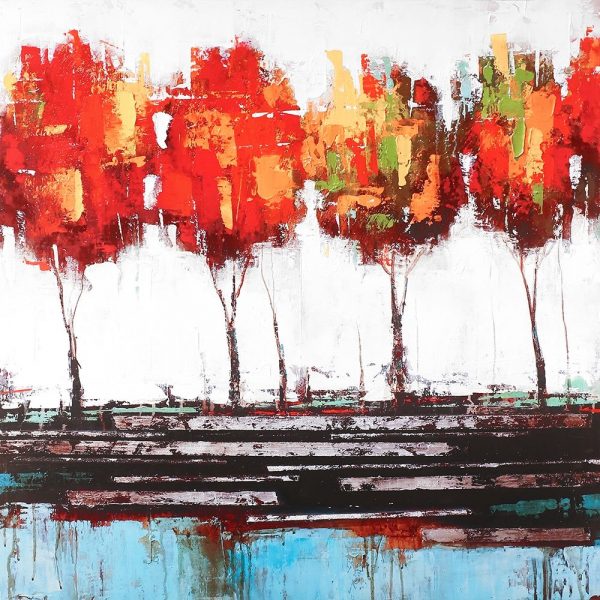 ABSTRACT INDUSTRIAL STYLE TREES