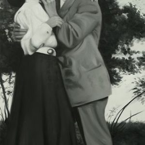 VINTAGE COUPLE KISSING