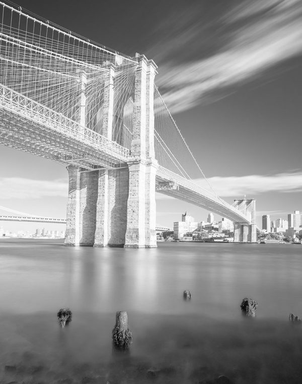 Brooklyn Bridge Black and White