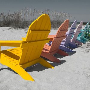 Colorful Beach Chairs