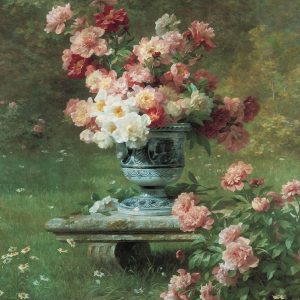 Peonies in Urn