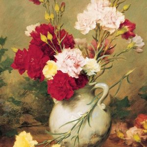 Carnations in Vase