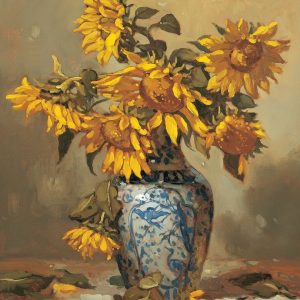 Sunflowers in Vase II