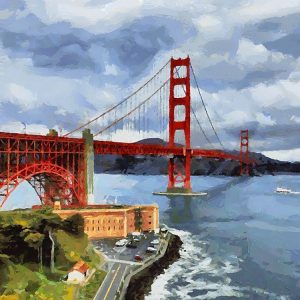 Golden Bridge View