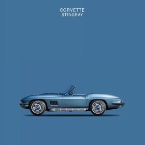 Corvette Stingray 1967 Blue