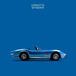 Corvette Stingray Blue