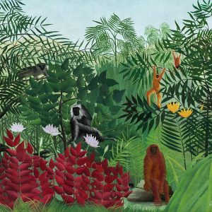 Tropical Forest with MonkeysÂ 1910